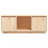 tömör fenyőfa TV-szekrény 110,5 x 35 x 44 cm