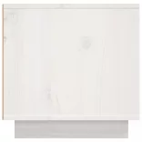 fehér tömör fenyőfa TV-szekrény 156 x 40 x 40 cm