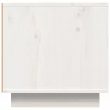 fehér tömör fenyőfa TV-szekrény 140 x 40 x 40 cm