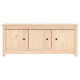 tömör fenyőfa cipősszekrény 110 x 38 x 45,5 cm