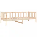 tömör fenyőfa kanapéágy matrac nélkül 90 x 190 cm
