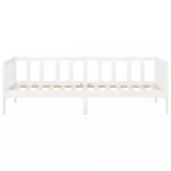 fehér tömör fenyőfa kanapéágy matrac nélkül 90 x 190 cm