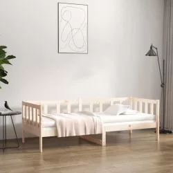 tömör fenyőfa kanapéágy matrac nélkül 80 x 200 cm