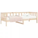 tömör fenyőfa kanapéágy matrac nélkül 80 x 200 cm