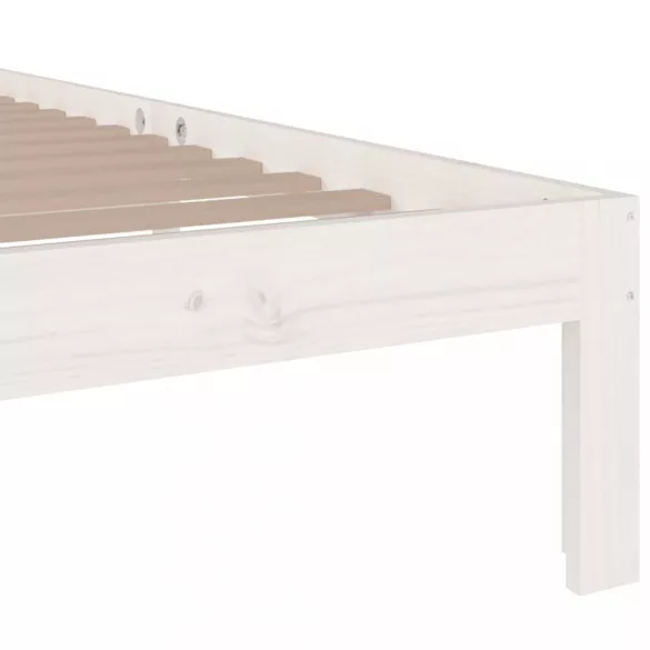 fehér tömör fa vágykeret 100 x 200 cm