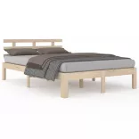 tömör fa ágykeret matrac nélkül 200 x 200 cm
