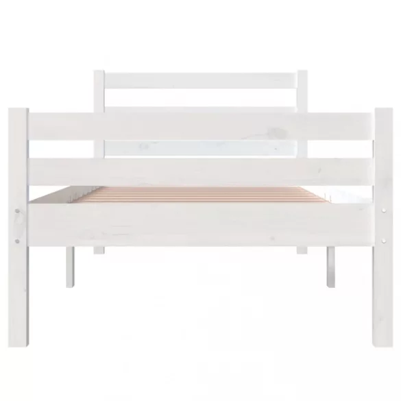 fehér tömör fa vágykeret 100 x 200 cm