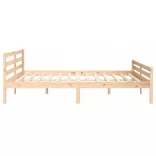 tömör fa ágykeret matrac nélkül 200 x 200 cm