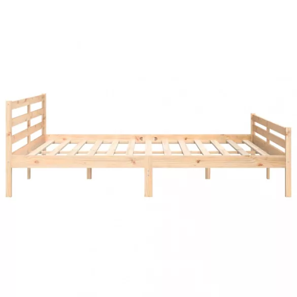 tömör fa ágykeret matrac nélkül 200 x 200 cm