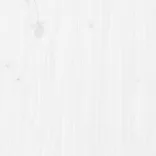 fehér tömör fa ágykeret 140x200 cm