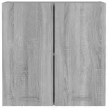 “Lyon” szürke sonoma színű szerelt fa függőszekrény