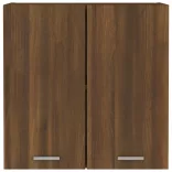 “Lyon” barna tölgyszínű szerelt fa éjjeliszekrény