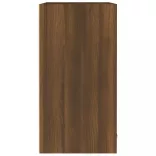 “Lyon” barna tölgyszínű szerelt fa éjjeliszekrény