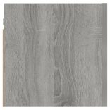 4 db szürke sonoma színű fali TV-szekrény 30,5 x 30 x 30 cm