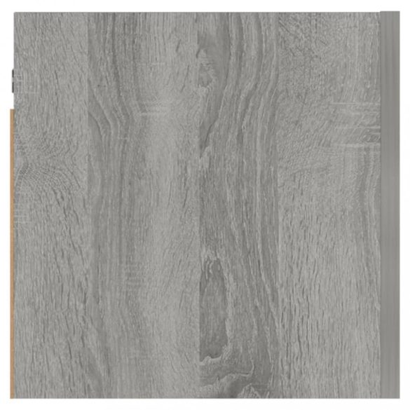 4 db szürke sonoma színű fali TV-szekrény 30,5 x 30 x 30 cm