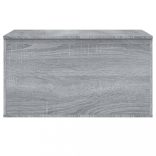 szürke sonoma szerelt fa tárolóláda 84 x 42 x 46 cm