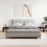 2 db füstös tölgy színű szerelt fa éjjeliszekrény 40x30x30 cm