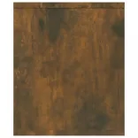 füstös tölgy színű szerelt fa könyv-/TV-szekrény 143x30x36 cm