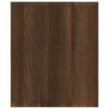 barna tölgy színű szerelt fa könyv-/TV-szekrény 143x30x36 cm