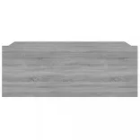 2 db szürke-sonoma szerelt fa függő éjjeliszekrény 40x30x15 cm