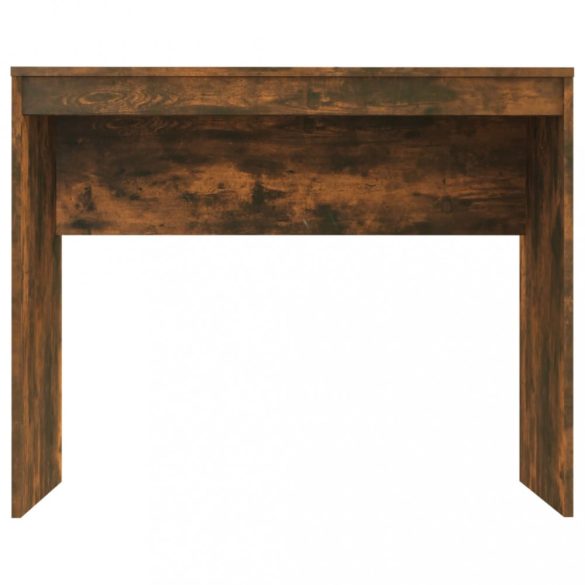 füstös tölgy színű szerelt fa íróasztal 90 x 40 x 72 cm