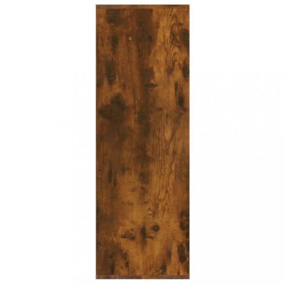 füstös tölgy színű szerelt fa cipőtartó 54 x 34 x 100,5 cm