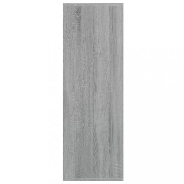 szürke sonoma színű szerelt fa cipőtartó 54 x 34 x 100,5 cm