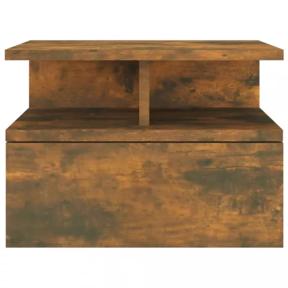 2 db füstös tölgy színű fali éjjeliszekrény 40 x 31 x 27 cm