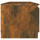 füstös tölgy színű szerelt fa TV-szekrény 140 x 40 x 35,5 cm