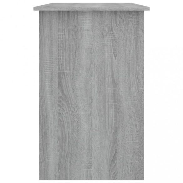 szürke sonoma színű szerelt fa íróasztal 100 x 50 x 76 cm