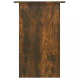 füstös tölgy színű szerelt fa íróasztal 90x50x74 cm