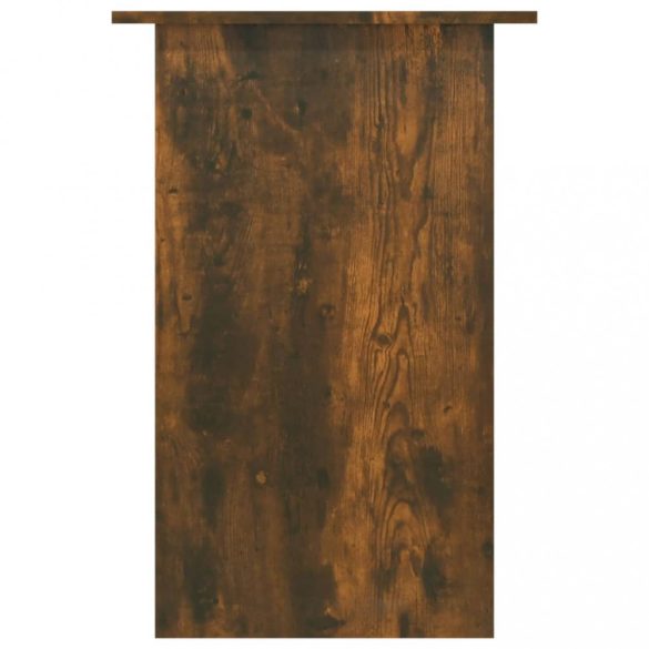 füstös tölgy színű szerelt fa íróasztal 90x50x74 cm