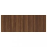 barna tölgy színű szerelt fa TV-szekrény 80 x 30 x 30 cm