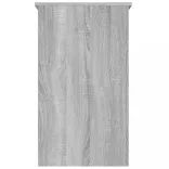 szürke sonoma színű szerelt fa íróasztal 90x45x76 cm