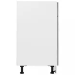 “Lyon” szürke sonoma színű szerelt fa fiókos szekrény