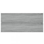 szürke sonoma színű szerelt fa éjjeliszekrény 100x38,5x45 cm