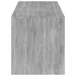 szürke sonoma színű TV-szekrény LED-lámpákkal 120 x 35 x 40 cm