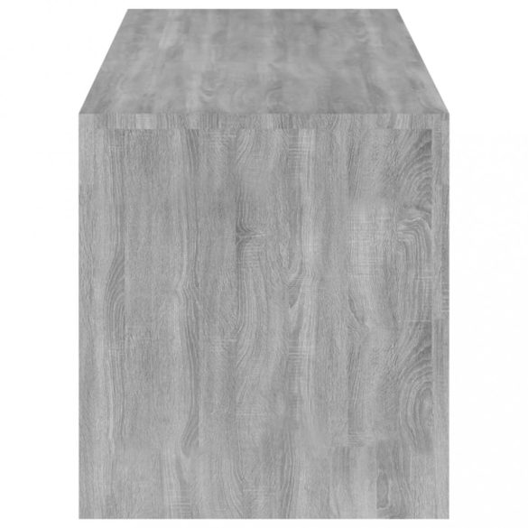 szürke sonoma színű TV-szekrény LED-lámpákkal 120 x 35 x 40 cm