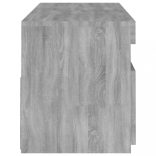 szürke sonoma színű TV-szekrény LED-lámpákkal 120 x 35 x 40 cm