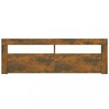 füstös tölgy színű TV-szekrény LED-ekkel 120 x 35 x 40 cm