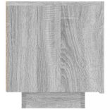 szürke sonoma színű szerelt fa TV-szekrény 100 x 35 x 40 cm