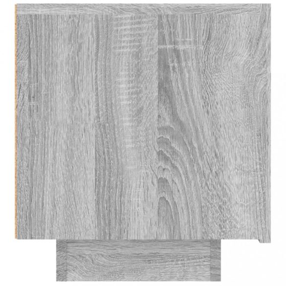 szürke sonoma színű szerelt fa TV-szekrény 100 x 35 x 40 cm