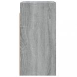 szürke sonoma színű szerelt fa TV-szekrény 30,5 x 30 x 60 cm