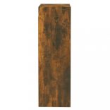 füstös tölgy színű szerelt fa TV-szekrény 30,5x30x90 cm