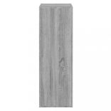 szürke sonoma színű szerelt fa TV-szekrény 30,5 x 30 x 90 cm