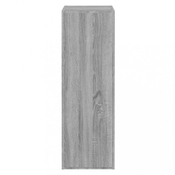 szürke sonoma színű szerelt fa TV-szekrény 30,5 x 30 x 90 cm