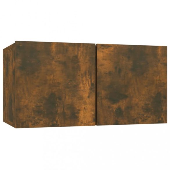 | TV szekrény garnitúra | 2 pcs Barna 60 x 30 x 30 cm Faanyag