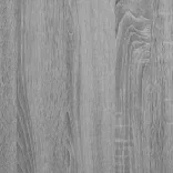 2 db szürke sonoma színű szerelt fa fali kockapolc 80x15x26,5cm