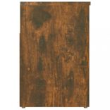 füstös tölgy színű cipőtároló pad 60 x 30 x 45 cm