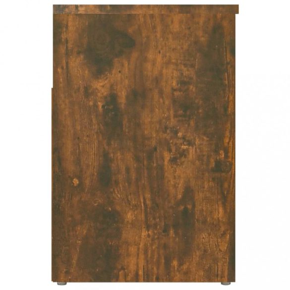 füstös tölgy színű cipőtároló pad 60 x 30 x 45 cm